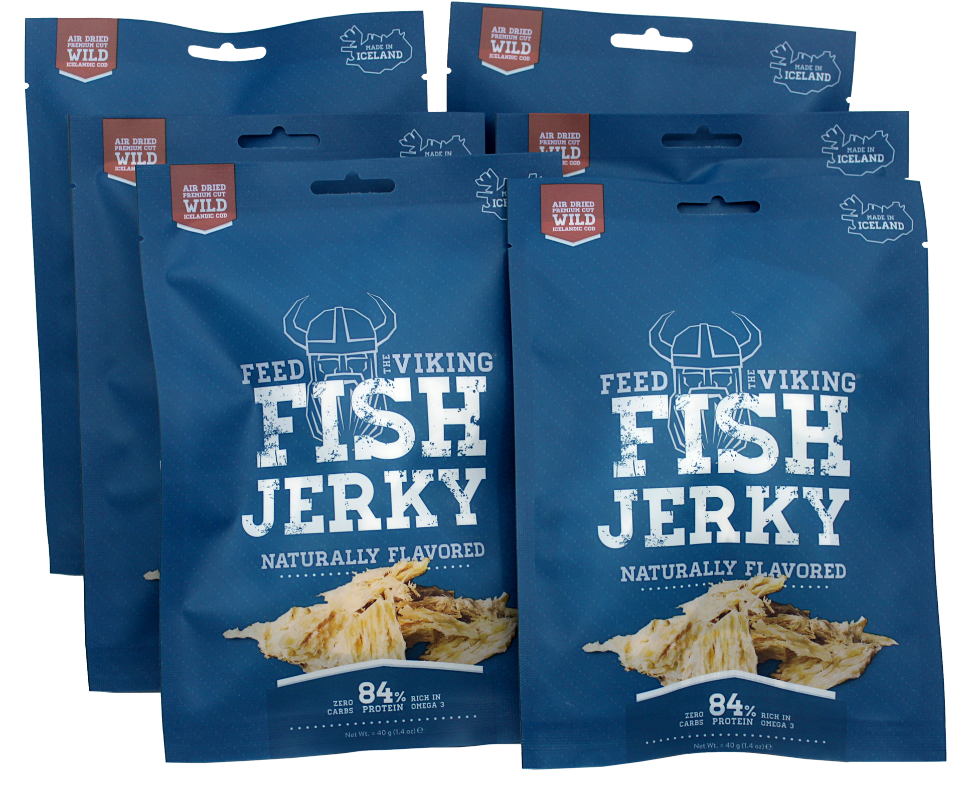 Shelf-Stable Dried Cod Jerky – Clean Nordic Nutrition